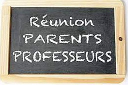 Réunion parents-professeurs trimestre 1, Lundi 19 et Mardi 20 décembre 2023